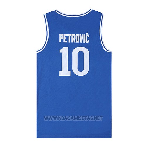 Camiseta Pelicula Cibona Petrovic NO 10 Azul